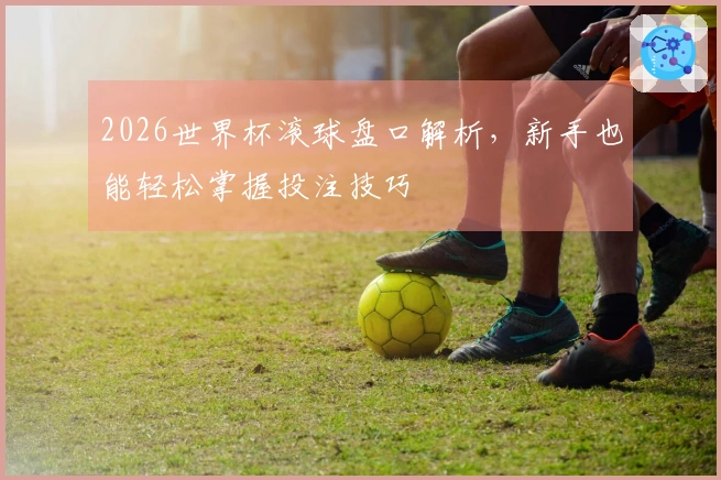 2026世界杯滚球盘口解析，新手也能轻松掌握投注技巧